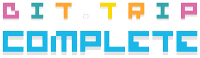 Bit Trip Complete title screen for Wii